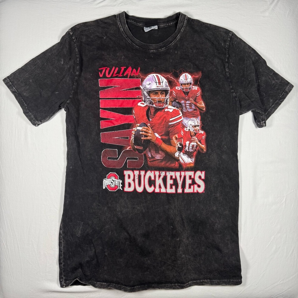 OHIO STATE BUCKEYES Graphic T-Shirt, EUC, NCAA Apparel, Men’s Large